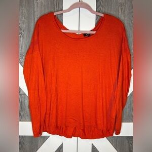 B3.06 TEX Lightweight Open Weave/Button Down Back Sweater L